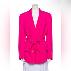 Balmain belted blazer